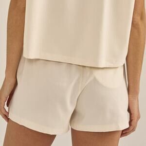 Outdoor Voices Women's Milk Stone Solarcool 3" Beach Shorts Size L